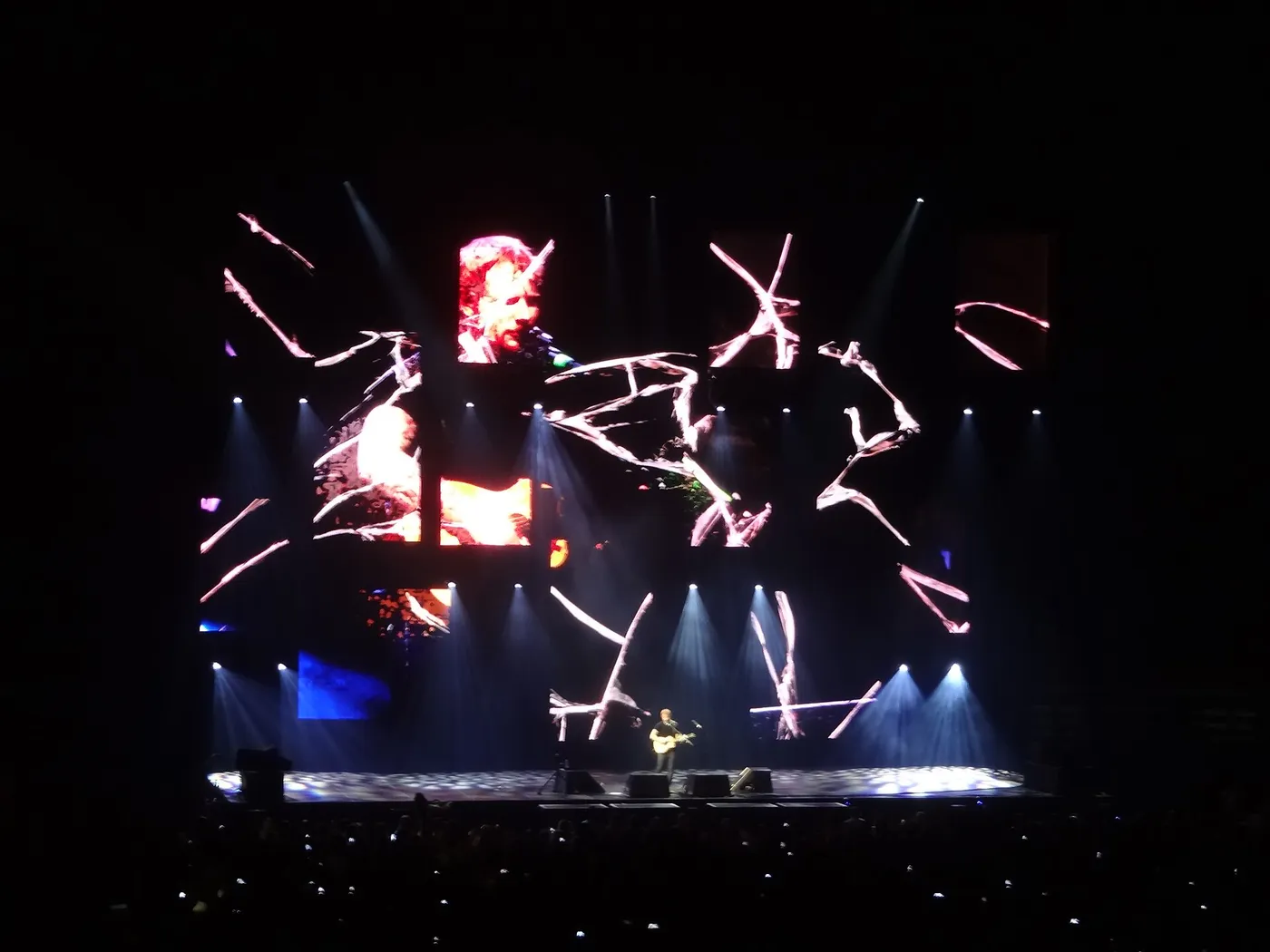 Ed Sheeran in concert